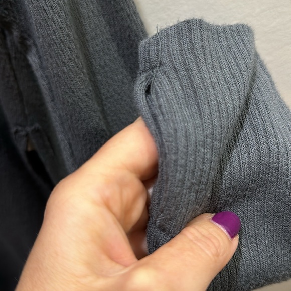 FREE PEOPLE | Snowy Thermal, Blue/Gray size small - Picture 6 of 11